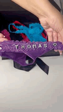 Personalized Thong