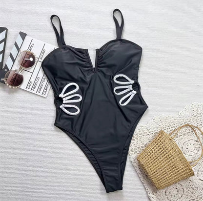 Noir Orchid Swimsuit