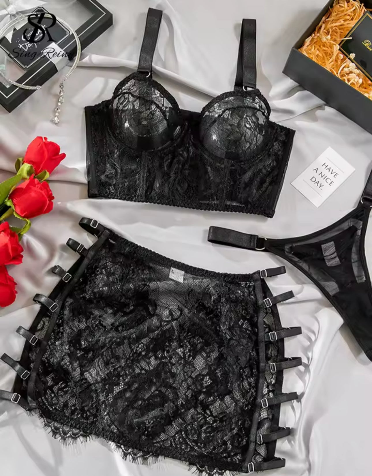 Sada spodního prádla Burning Passion