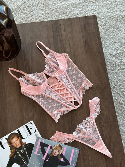 Blush Desire Lingerie Set