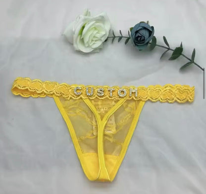 Personalized Thong