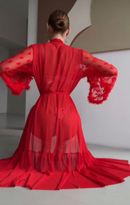 Vestaglia trasparente Moonlace