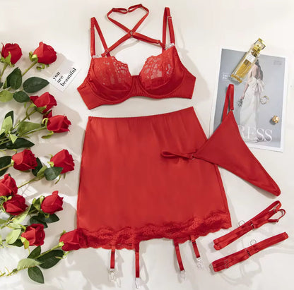 Completo intimo Rouge