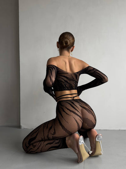 Bodystocking Tigre