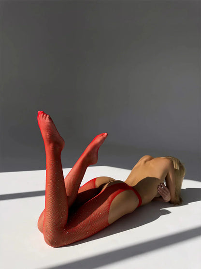 Collant Shine avec Strass 